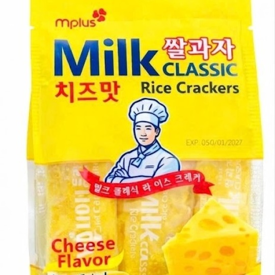 Bánh Gạo Milk Classic Vị Phô Mai 112g