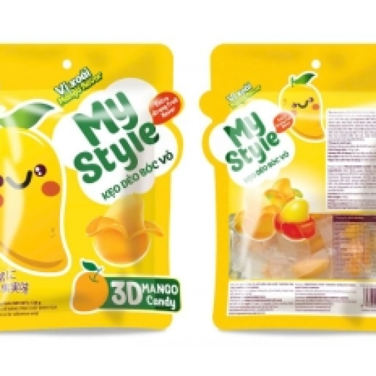 Kẹo xoài dẻo bóc vỏ 120g