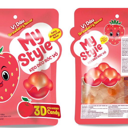 KẸO DẺO MY STYLE VỊ DÂU 120g