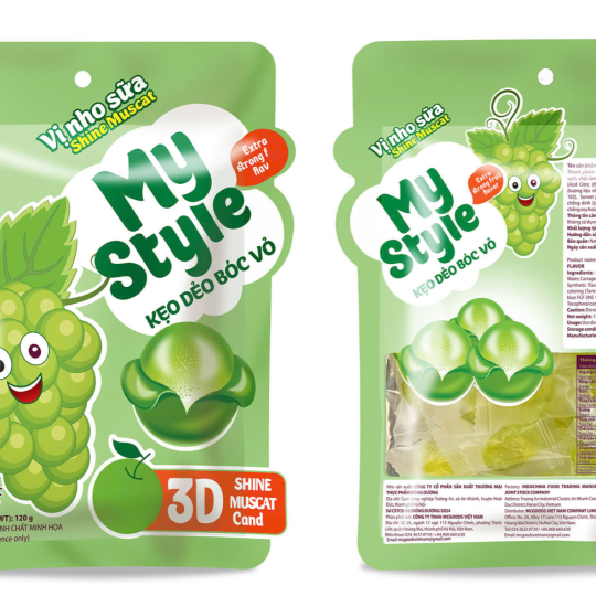 KẸO DẺO MY STYLE VỊ NHO SỮA 120g