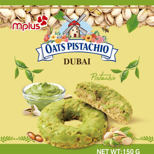Bánh Yến Mạch Oats Pistachio 150G