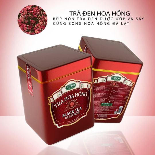 Trà Đen Hoa Hồng 80g