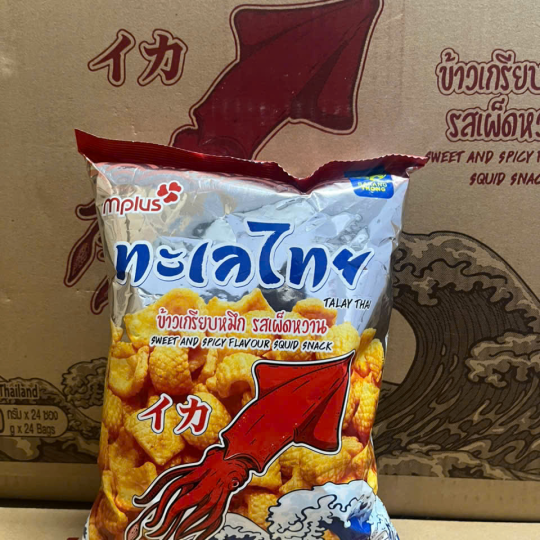 Snack Mực Vị Cay Ngọt 30G