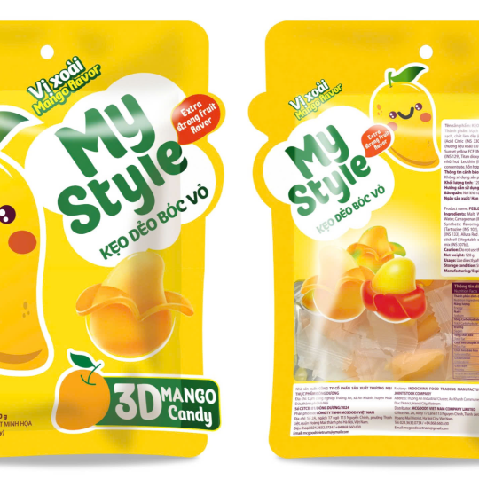 KẸO DẺO MY STYLE VỊ XOÀI 120g