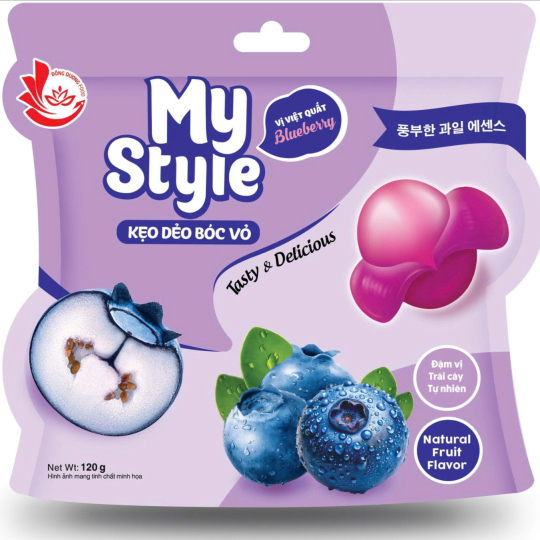 KẸO DẺO MY STYLE VỊ VIỆT QUẤT 120G