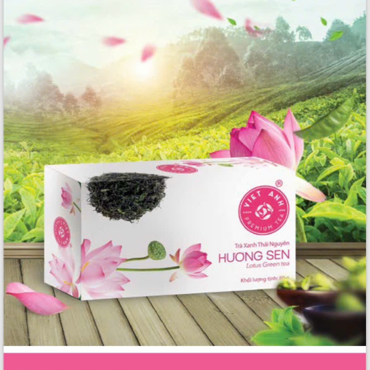 Trà Thái Nguyên Hương Sen 80g