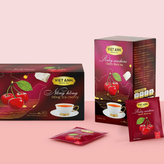 Hồng Trà Cherry Nắng Hồng 40g